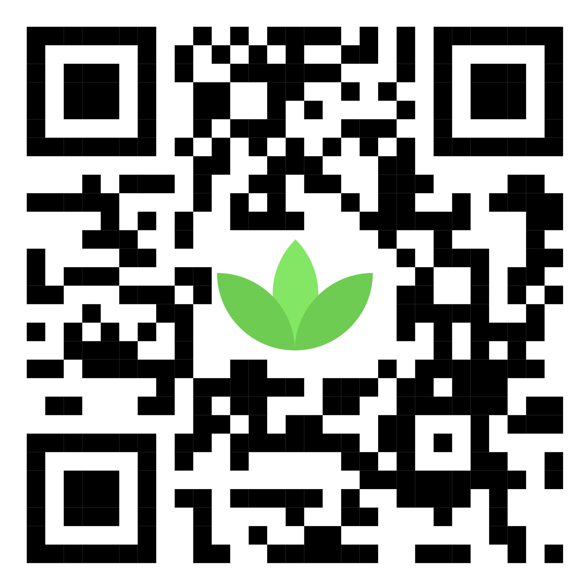 «Жан Мен Тән» қосымшасын жүктеуге арналған QR код